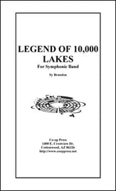 Legend of 10,000 Lakes Concert Band sheet music cover